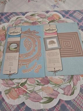 2-Spellbinders Shapeabilities & Nestabilities Die Cut Sets - S4-572 & S4-128